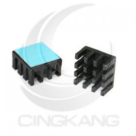 3M-8810 導熱片 散熱片(黑) 14x14x8mm