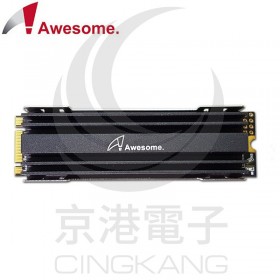 Awesome M.2 SSD NGFF 2280散熱片(黑) AWD-M2HS2280B