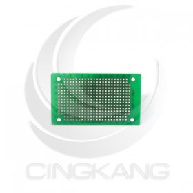綠油纖維玻纖 噴錫板(雙面) 7.8*4.6CM (KT-483D)
