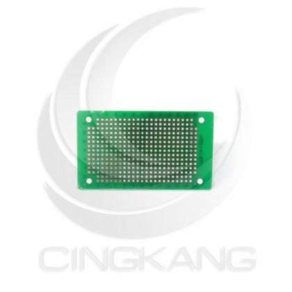 綠油纖維玻纖 噴錫板(雙面) 7.8*4.6CM (KT-483D)