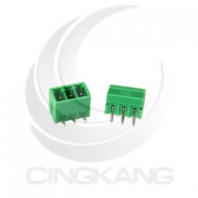 PCB 3.5-3P 端子台(公) 8A 300VAC 90度 (2入)
