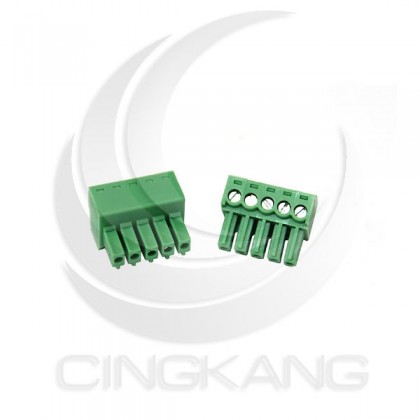 PCB 3.5-5P 端子台(母) 8A 300VAC (2入)