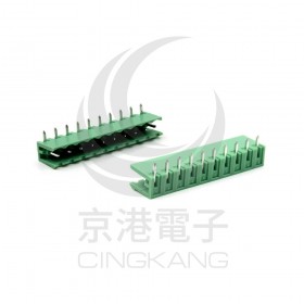 PCB5.08-10P 接線端子 公 90度 (2入)