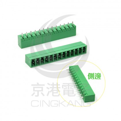 PCB直針接線端子 KF2EDG-13P 3.81MM 公頭(2入)