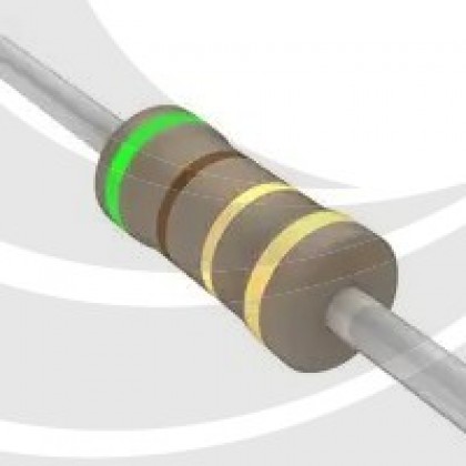 碳膜電阻 1/2W 5.1Ω  ±5%