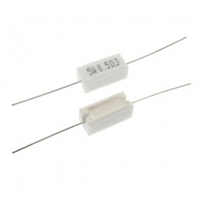 陶瓷水泥電阻 臥式 5W 0.5Ω (10PCS/包)