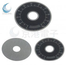 可變電阻用金屬銘牌外徑 40mm
