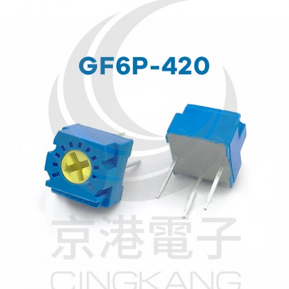 GF6P-420 200KΩ 日規1T單轉上調SVR (5PCS/包)