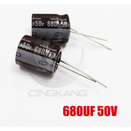 一般電容680UF 50V 16*20 (2顆入)