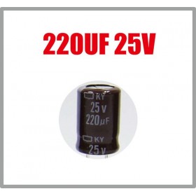 黑金剛電容 220UF 25V KZE 8*11 (10顆入)