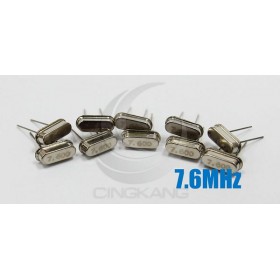 49S型無源晶振 7.6MHz(10入)