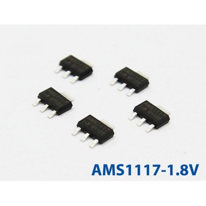 AMS1117-1.8V(SOT-223) 穩壓IC(5入)