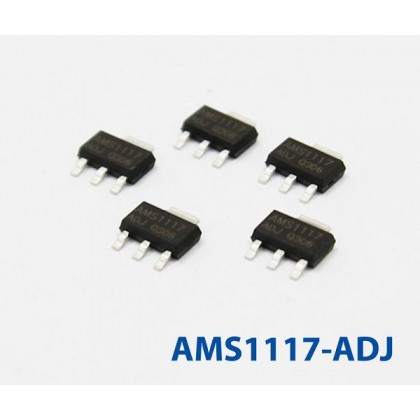 AMS1117-ADJ(SOT-223) 穩壓IC(5入)