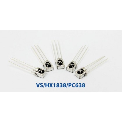 紅外線接收器 VS1838B (5PCS/包)