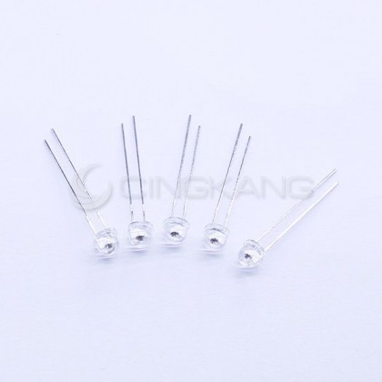 LED 燈珠草帽5mm 發黃光 1.98~2.05V (10PCS/入)