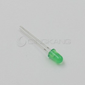 LED發光5mm-綠色發綠光 1.9~2.1V (10入)