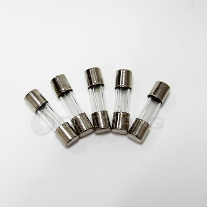 20mm 7A 250V 玻璃保險絲 鐵頭 (100PCS/盒)