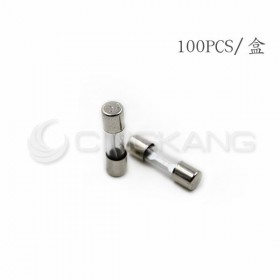 20mm 15A 250V 玻璃保險絲 鐵頭 (100PCS/盒)