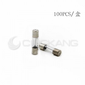 20mm 12A 250V 玻璃保險絲管 鐵頭(100入)