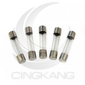 30mm  0.5A 250V 玻璃保險絲 鐵頭 (100PCS/盒)