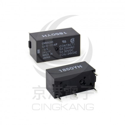 OMRON G6B-1114P-US DC24V 4PIN (P/N:Z754-ND) 通用繼電器