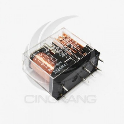 OMRON G2R-2 DC24V 5A30VDC 8PIN 繼電器