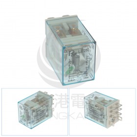 焊接式繼電器帶LED LB2N-24DS 24VDC