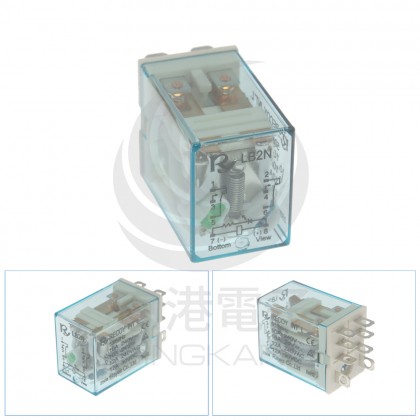 焊接式繼電器帶LED LB2N-24DS 24VDC