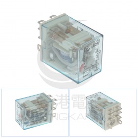 焊接式繼電器帶LED LB2N-110AS 110VAC