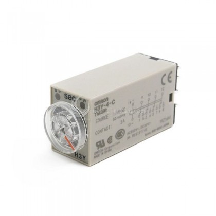 OMRON H3Y-4-C 10秒 AC110V 小型計時器