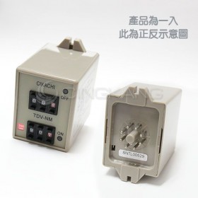 TDV-NM-220V 數位雙調多段限時繼電器