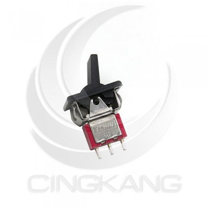 焊腳式 翹板開關 扁柄 2段3P 2A 250V/5A 120V