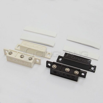 標準磁簧警報開關-附貼紙 NC+NO(米白色) 30 DC/AC
