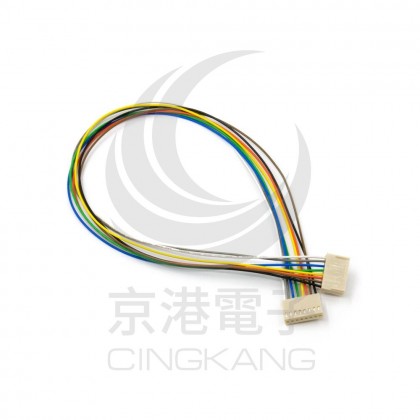 Molex 2.54mm 8P 雙頭母頭連接器帶線 45CM 穿交叉