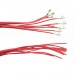 Molex 2.54 #1061單頭線 26AWG 紅色 40CM 頭切斷(10PCS/包)