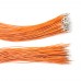 1.5mm #1571單頭線 28AWG 橘色 20CM (10條/包)