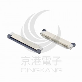 FFC扁平電纜連接器40P 0.5mm 抽屜式-上接