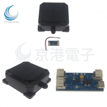 戶外低功耗物聯網設備太陽能供電防水盒含充電模組