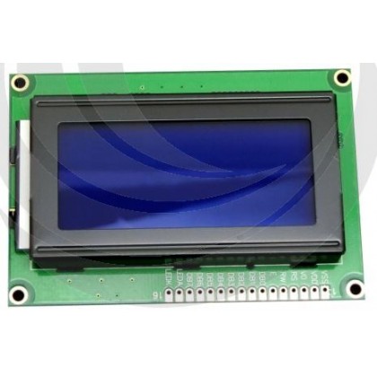 LCD1604藍屏液晶模組5V 藍底白字/背光