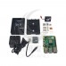 樹莓派 Pi4B 4G +ABS外殼+風扇+散熱片 +原廠電源5.1 3A+32G記憶卡