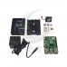 樹莓派 Pi4B 4G +ABS外殼+風扇+散熱片 +原廠電源5.1 3A