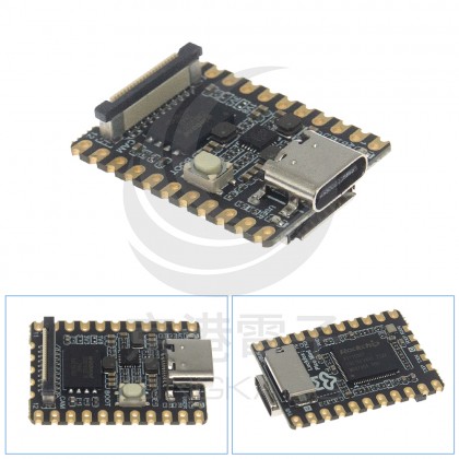 Luckfox Pico Mini B（幸狐開發板，不帶排針）RK1103微型Linux開發板，含128GB Flash
