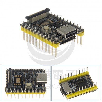 Luckfox Pico Mini AM（幸狐開發板，帶排針）RV1103微型Linux開發板，無閃存 Flash，A7、RIS