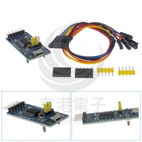 FTDI FT232RL USB UART 模組 USB TTL  6腳接口 micro 接口