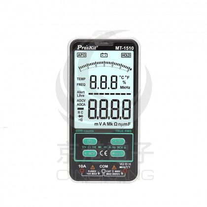 ProsKit寶工 MT-1510 卡片式大屏智能萬用表