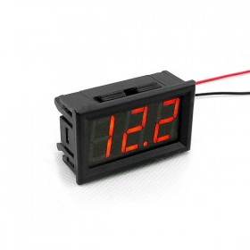 0.56 三位元LED數位交流電壓錶頭-黑殼紅光