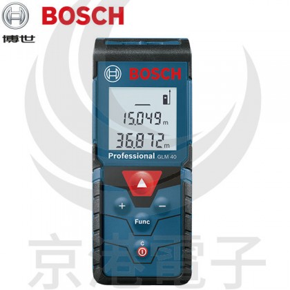 BOSCH 博世 GLM40 40米雷射測距儀(可切換台尺/坪)