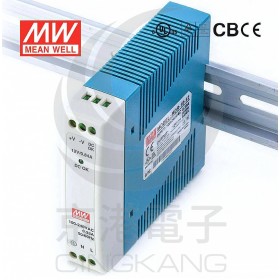 明緯 電源供應器 MDR-10-12 12V0.84A 滑軌式