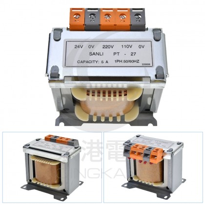 PT-27 AC110/220V轉AC24V 4A 電源用變壓器