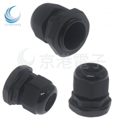 防水尼龍電纜接頭連接器 M25*1.5 黑色 範圍12- 15mm
